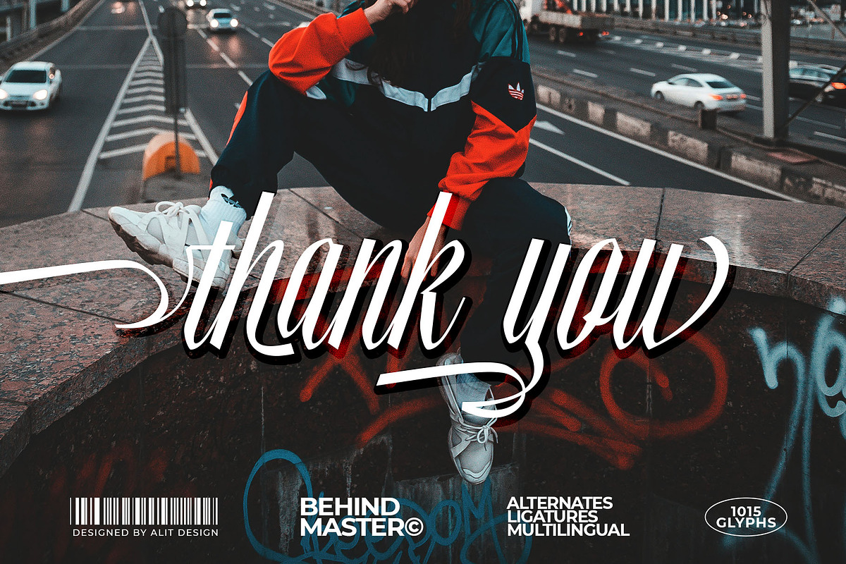 Behind Master Font, a Script Font by alit design (Photo 17 of 17)
