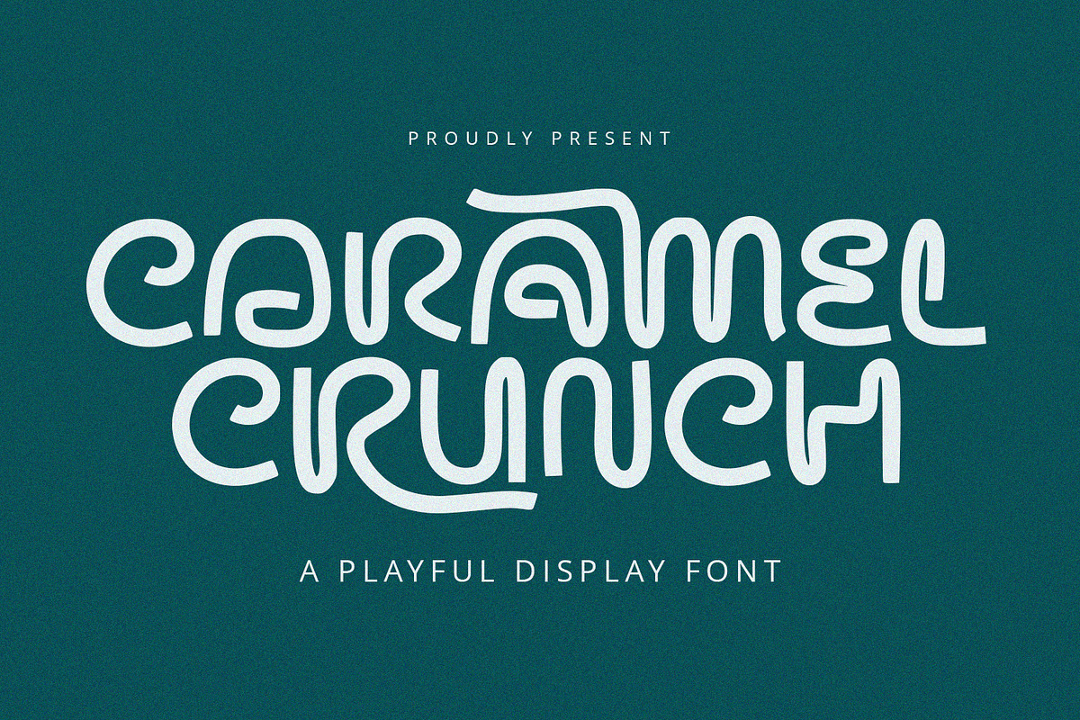 Caramel Crunch - Display Font, a Handwritten Font by Alpaprana (Photo 1 of 10)