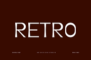 Mloyta - Retro Font, a Sans Serif Font by QR Design Studio (Thumbnail 3 of 7)