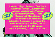 Frechno Bold Futuristic Display Font, a Sans Serif Font by Jaruka (Thumbnail 3 of 10)