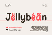 Joylet – A Playful Kids Font, a Font by Brand_Hero (Thumbnail 3 of 10)