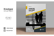 Kreatype Annual Report, a Brochure Template by Kreatype Studio (Thumbnail 1 of 14)