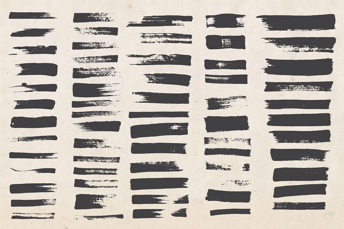 Vector stroke brushes, an Object Graphic by DOBROGRAPH (Photo 4 of 5)