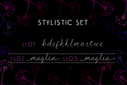 Delirio DemoFree link in description, a Script Font by graffistyling (Thumbnail 10 of 15)