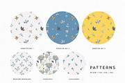 Summer mood. Family tree & Patterns, a Decorative Illustration by annartdreams (Thumbnail 7 of 13)