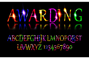 Childish capital letters., a Graphic by Aromeo