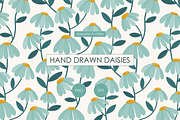 Climbing Daisies Seamless Pattern, a Pattern Graphic by HonestiesPrintS (Thumbnail 1 of 3)