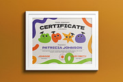 Preschool Graduation Certificate, a Card Template by graphicook (Thumbnail 1 of 3)