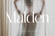 Malden, a Serif Font by Muksal Creative (Thumbnail 1 of 8)
