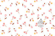 Baby Flowers Watercolor Patterns, a Pattern Graphic by Webvilla Studio (Thumbnail 9 of 9)
