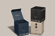 String Closure Box Mockup, a Packaging Mockup by graphicsauce (Thumbnail 1 of 4)