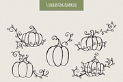 Enchanted Fall Elements, a Decorative Illustration by By Kerri Ann (Thumbnail 2 of 4)