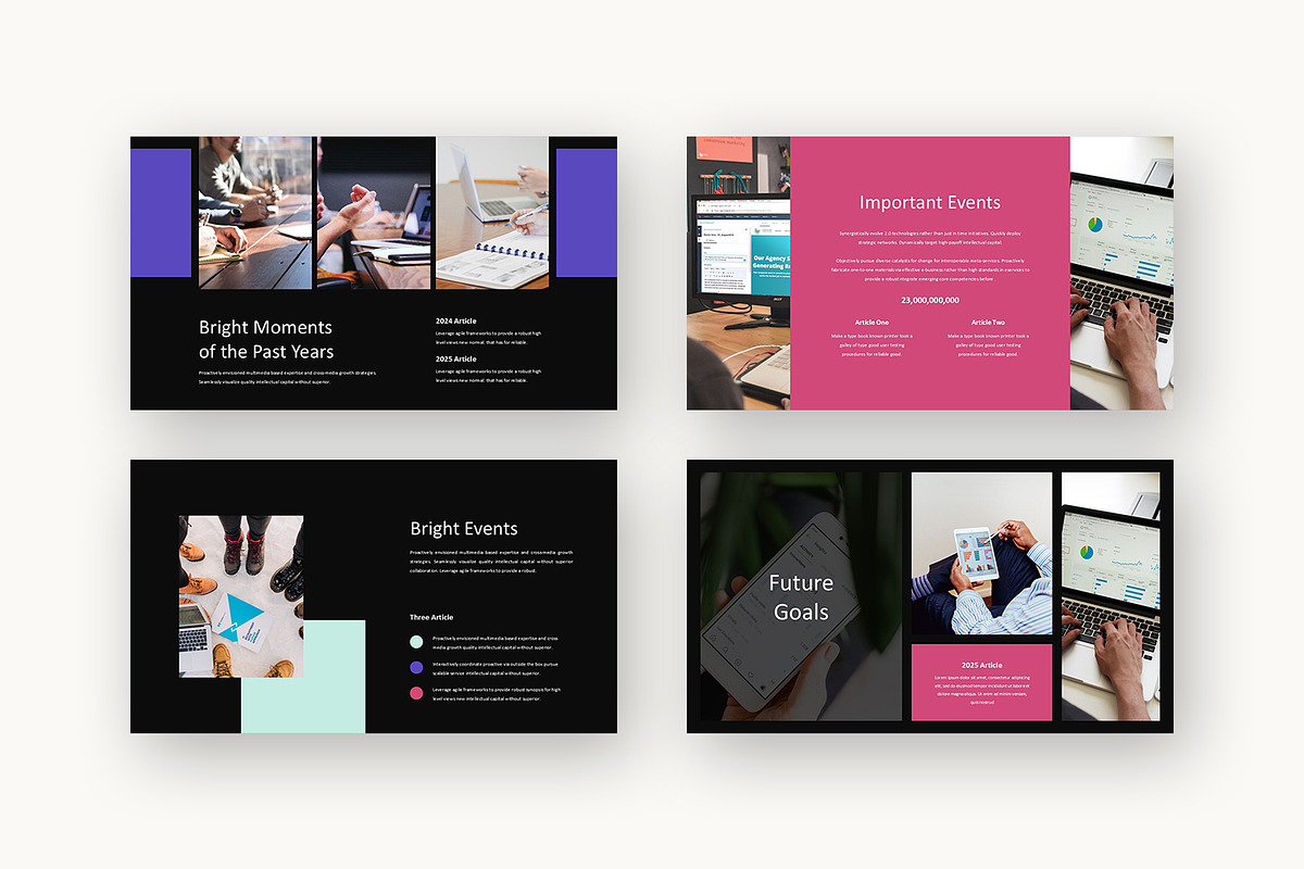 Uali : Annual Report Google Slides, a Presentation Template by Punkl Camp (Photo 11 of 16)