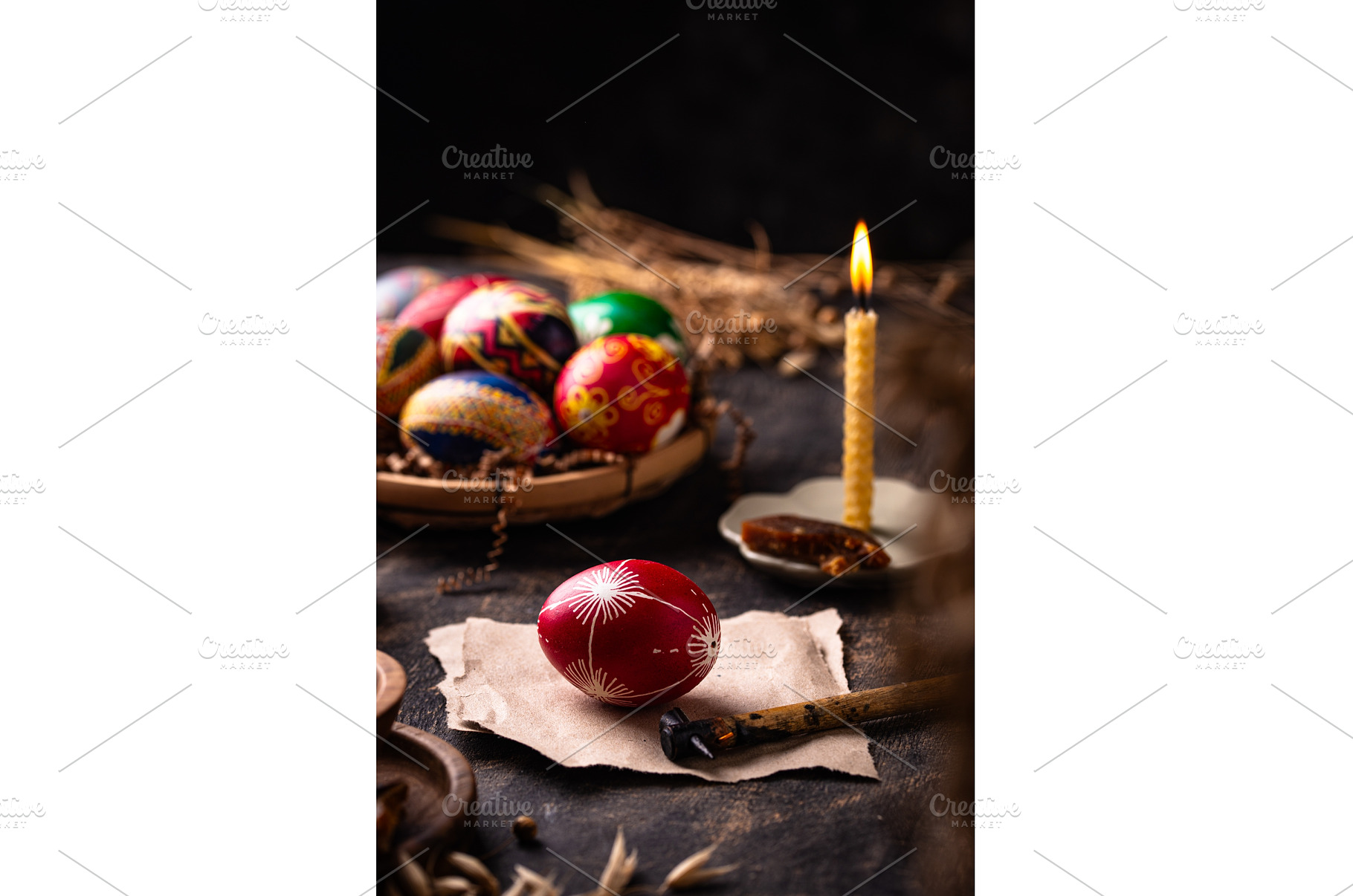 Traditional Ukrainian painting, a Holiday Photo by Yulia Furman