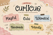 Curlicue, a Handwritten Font by Wow Magic (Thumbnail 2 of 5)