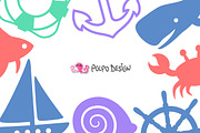 Nautical SVG, Eps, Dxf and Png., an Object Graphic by PolpoDesign (Thumbnail 2 of 5)