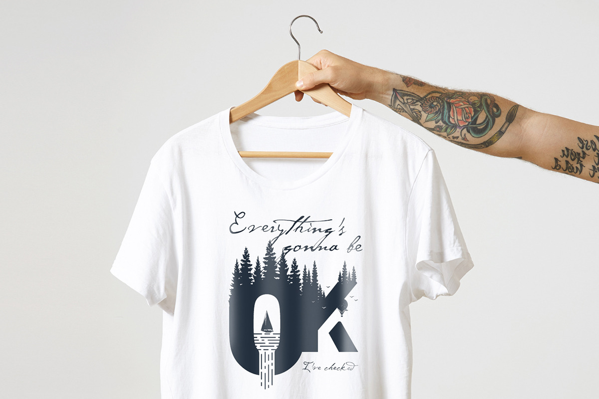Into The Wild. Double Exposure Font, a Font by Cosmic Store (Photo 11 of 14)