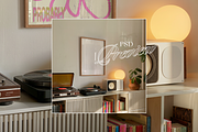A3 Poster Mockup in Retro Scene, an Advertising Mockup by WasMockups (Thumbnail 6 of 6)