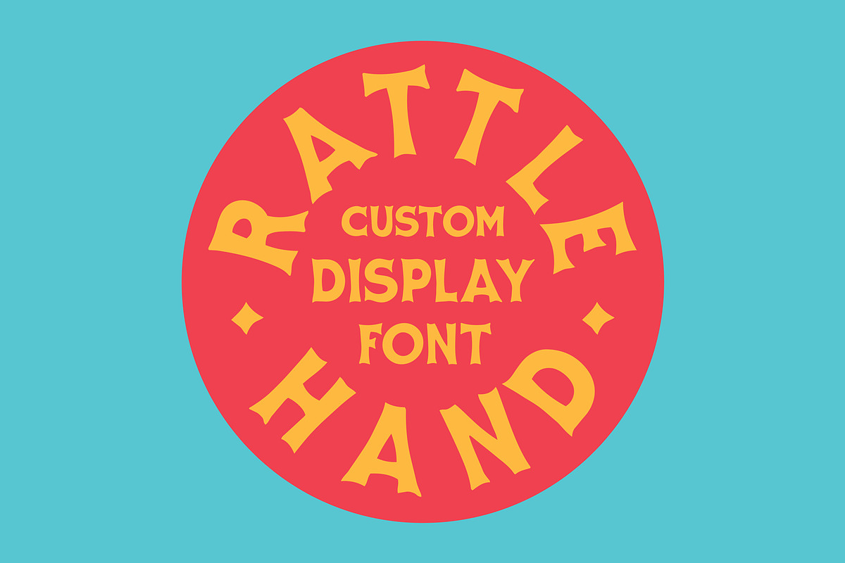 Rattle Hand Font, a Sans Serif Font by Kern Club (Photo 4 of 4)