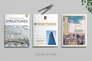 Structures - Architecture magazine, a Magazine Template by Boris Cupac ...