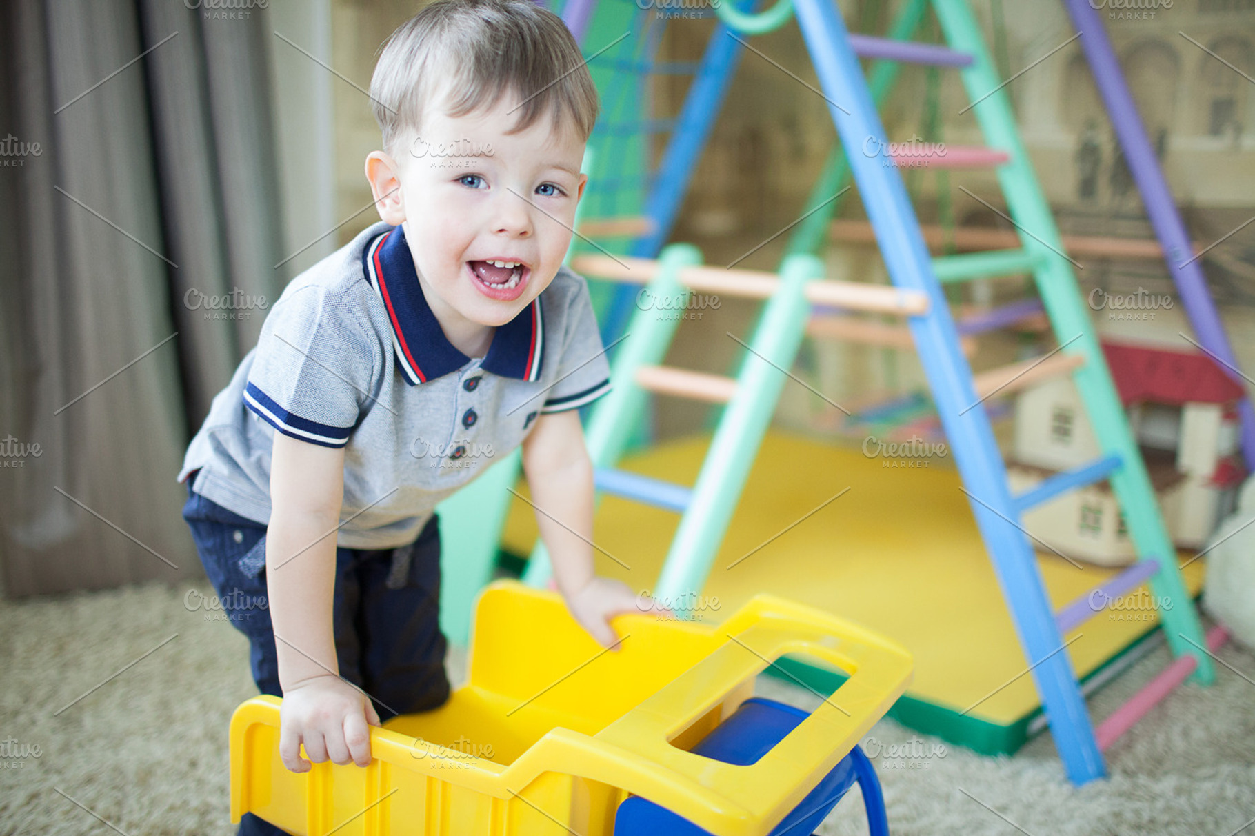 Little boy stock photo containing boy and happy, a Person Photo by AlinLyre