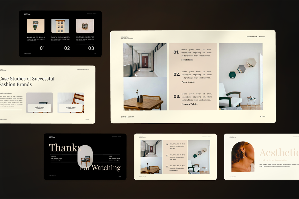 Aesthetic Brand Guideline Keynote, a Presentation Template by SquidPixey (Photo 6 of 7)