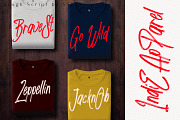 Bravest rough script font, a Script Font by SSI.Scraps (Thumbnail 6 of 11)