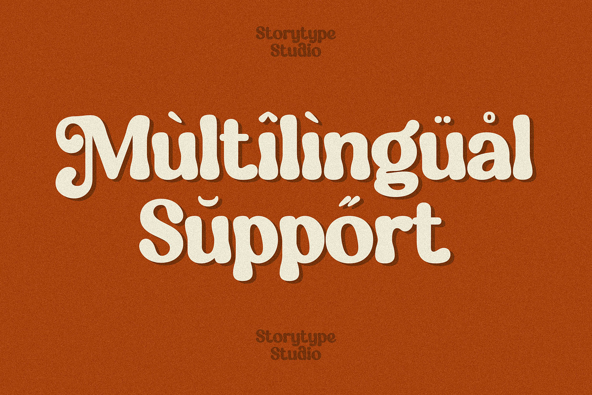 Muloka Kerash Chunky Retro Font, a Sans Serif Font by Storytype Studio (Photo 10 of 15)