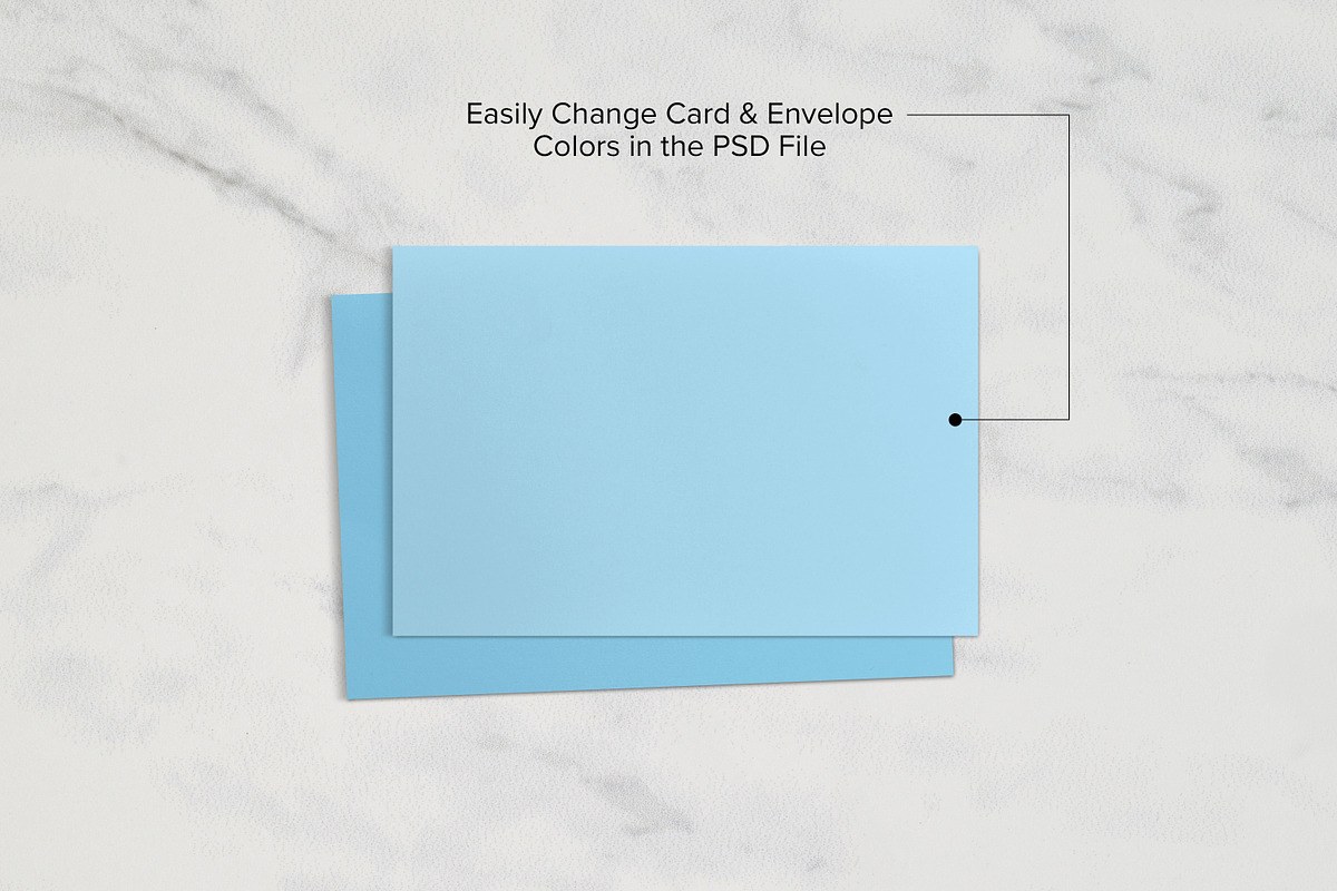 4x6 Greeting Card Mockup Set - PSD, a Product Mockup by MelissaBMockups (Photo 4 of 12)