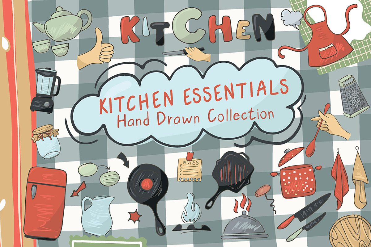Kitchen Essentials Collection, an Object Graphic by Evgeniia (Photo 14 of 14)