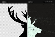 Halftone Texture Press, a Layer Style Add-On by Creative Media Co (Thumbnail 2 of 5)