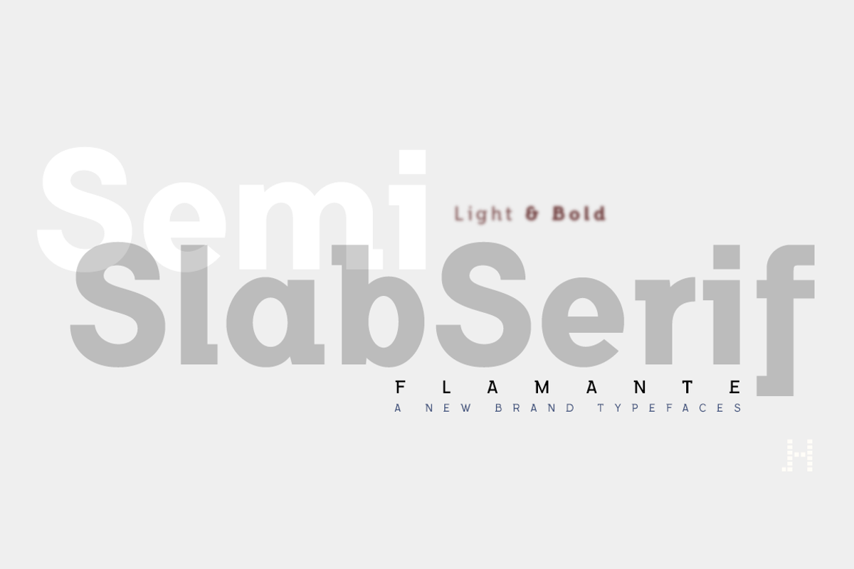 Flamante SemiSlab Light & Bold preview 3