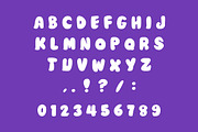 Big Ballon - Cartoon Font, a Serif Font by Fourteen Letter (Thumbnail 7 of 8)