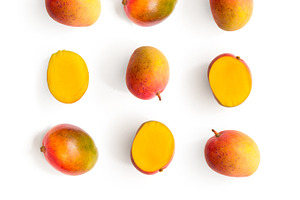 Mango pattern, a Food & Drink Photo by StudioPhoto