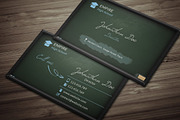BlackBoard Business Card, a Business Card Template by CodePower (Thumbnail 4 of 5)
