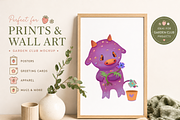 Kawaii Garden Animals PNG, an Animal Illustration by FaliushViktoriaArtist (Thumbnail 6 of 13)