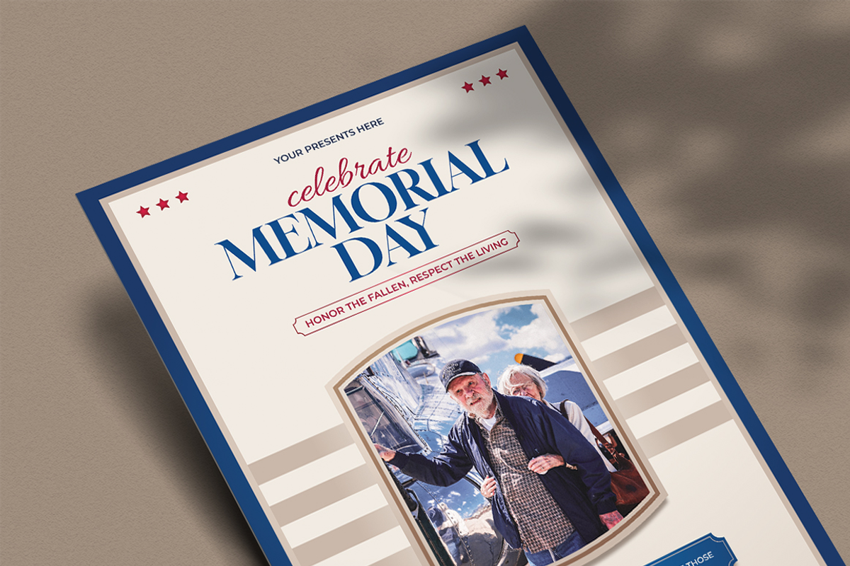 Tuaka - Memorial Day Flyer, a Flyer Template by Attype (Photo 3 of 3)