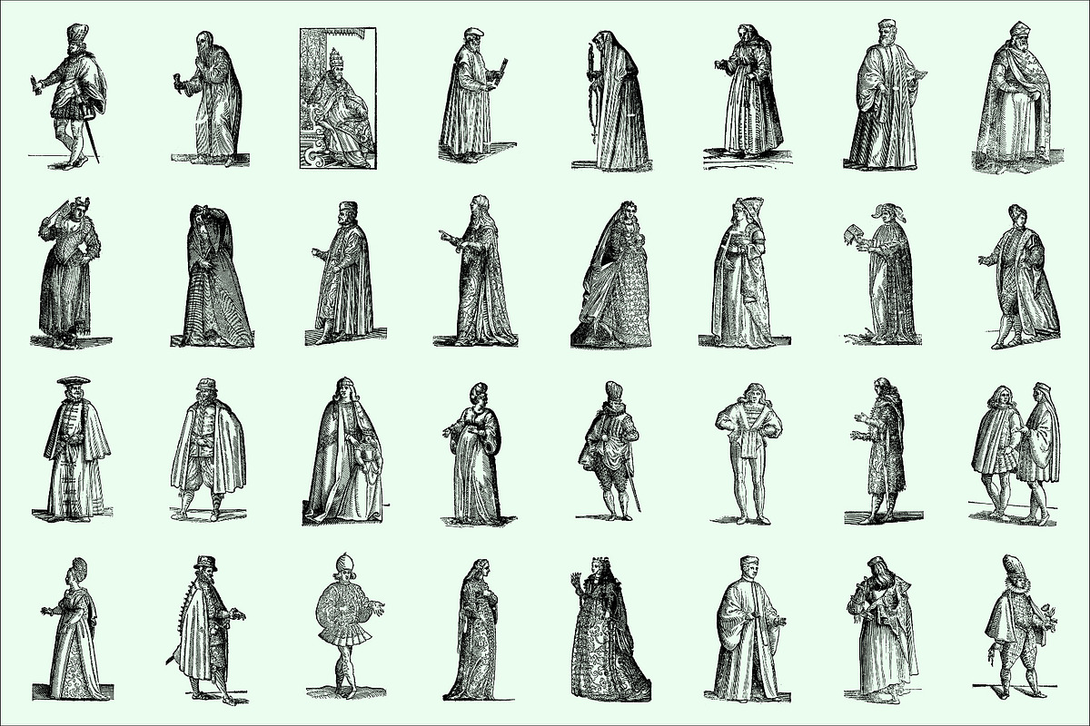Bundle Historical Figures, a Person Illustration by PopotLane (Photo 2 of 5)
