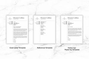 Nurse Resume Template - Eleanor