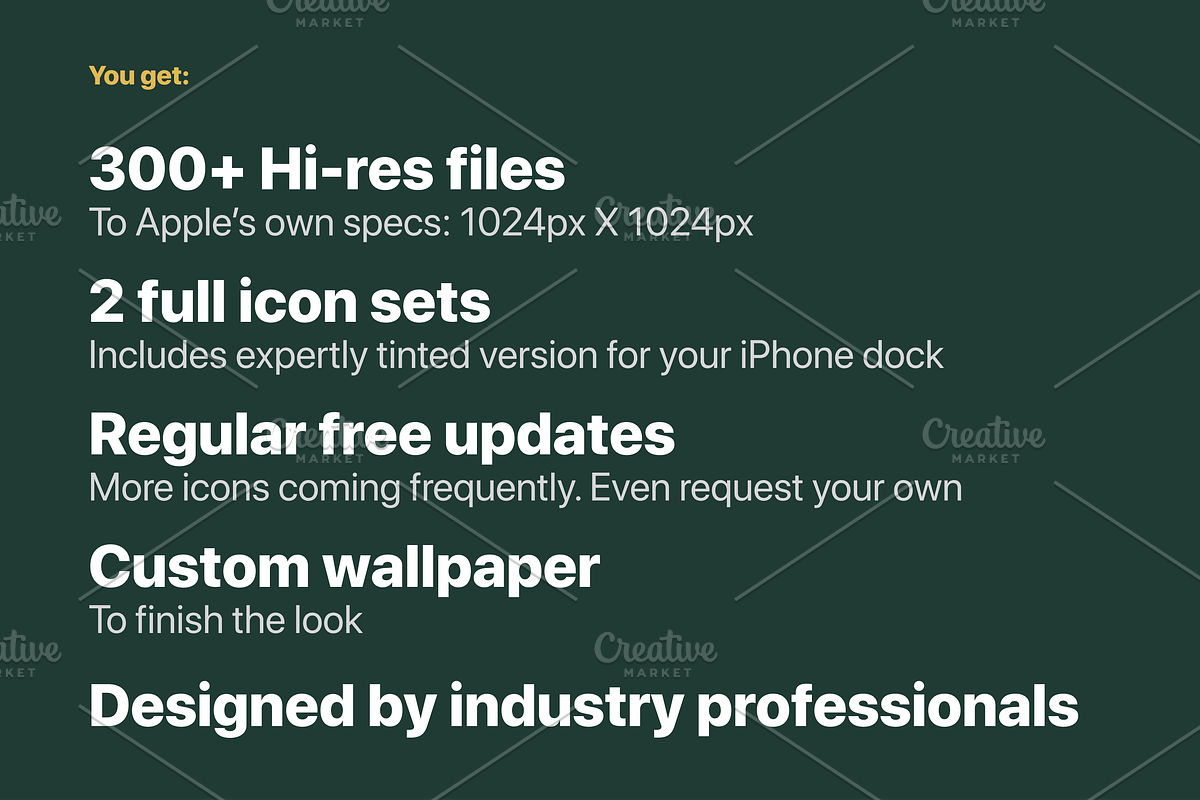 iOS 14 Luxury iPhone App Icons • G, an Icon by Homescreen Pro (Photo 2 of 6)