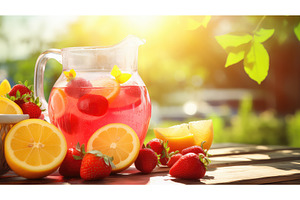 beverage summer juice drink berry ai, a Food & Drink Photo by pikepicture