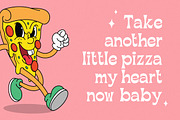 Retro Romantic Font, a Sans Serif Font by Salt & Pepper Designs (Thumbnail 2 of 6)