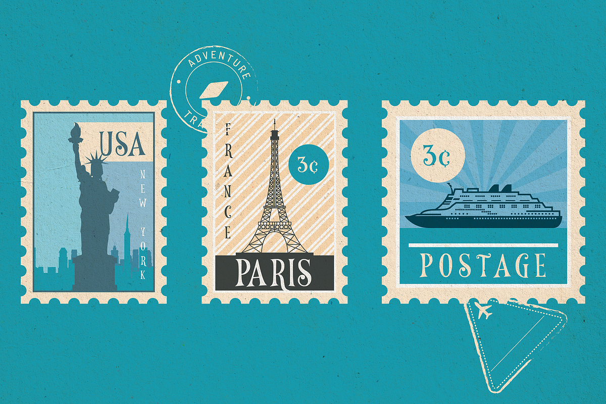 Timeless Tourist - Vintage Ad Type, a Serif Font by HipFonts (Photo 6 of 10)