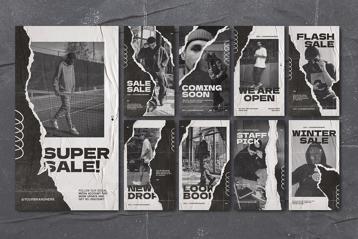 Basura - Instagram Templates, a Social Media Template by Rakyu (Photo 4 of 4)