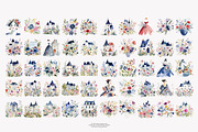 whimsical watercolor castle clipart, a Decorative Illustration by Patishop Art (Thumbnail 10 of 10)