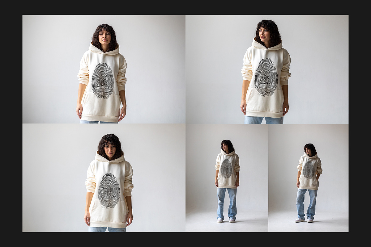 Hoodie Mock-Up Set, a Hoody Mockup by Freeman Studio (Photo 10 of 16)