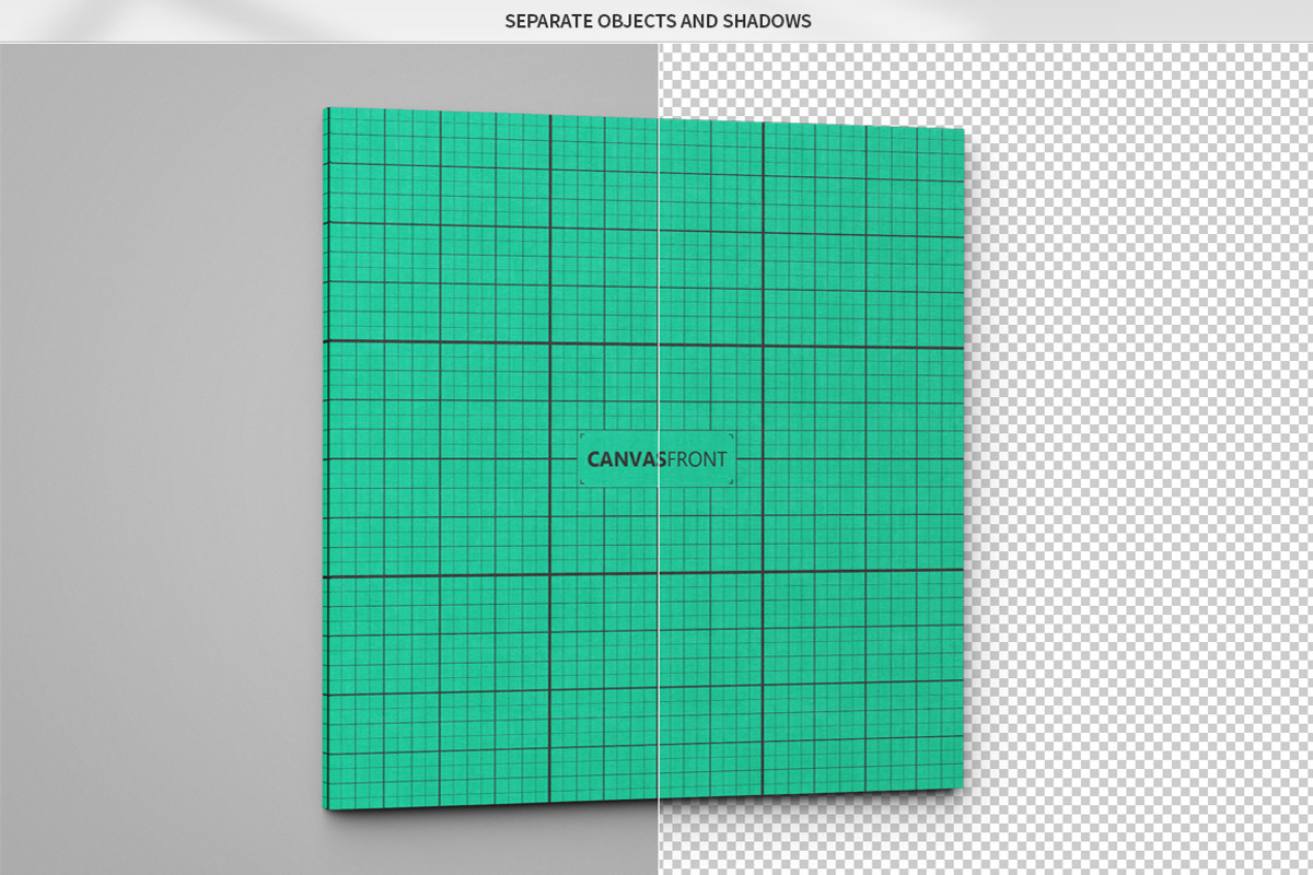 Square Canvas Mock-Up, a Pens & Pencil Mockup by MassDream (Photo 9 of 9)