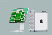 Apple Mac Pro & Display XDR Mockups, a Product Mockup by ls.graphics (Thumbnail 7 of 14)