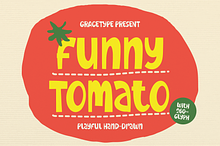 Funny Tomato | Playful Hand Drawn