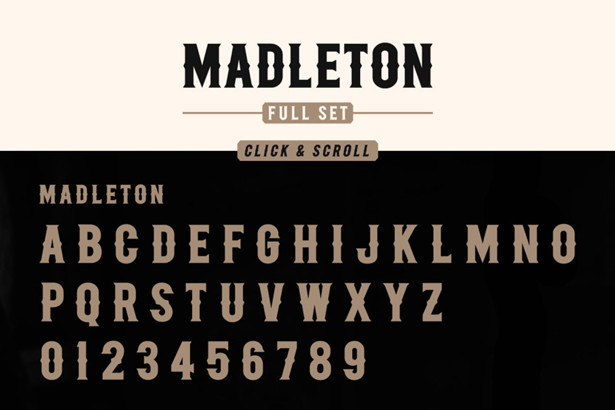 Madleton Font Pack preview 2